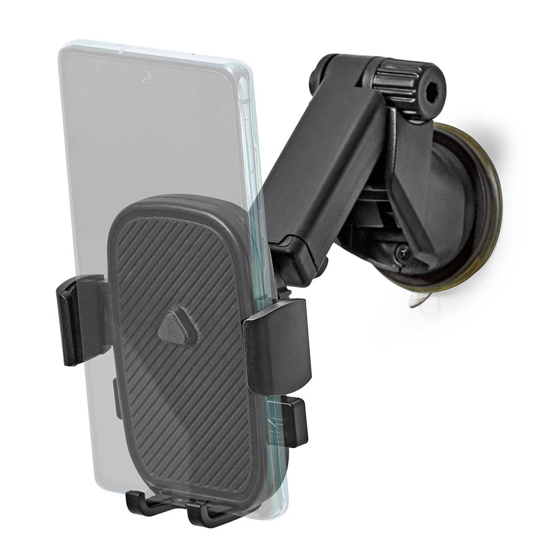 Suporte de Carro NEDIS SCMT110BK | Universal, Ventosa, 360°