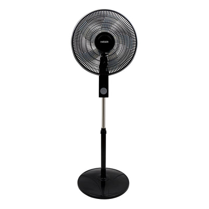 Ventoinha de Pé Haeger Smooth Wind | 45W, 3 Velocidades, 40 cm, Preto