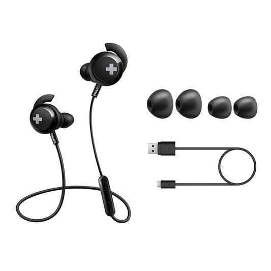 Auscultadores Philips TAPH805 | Bluetooth, Noise Canceling, Preto
