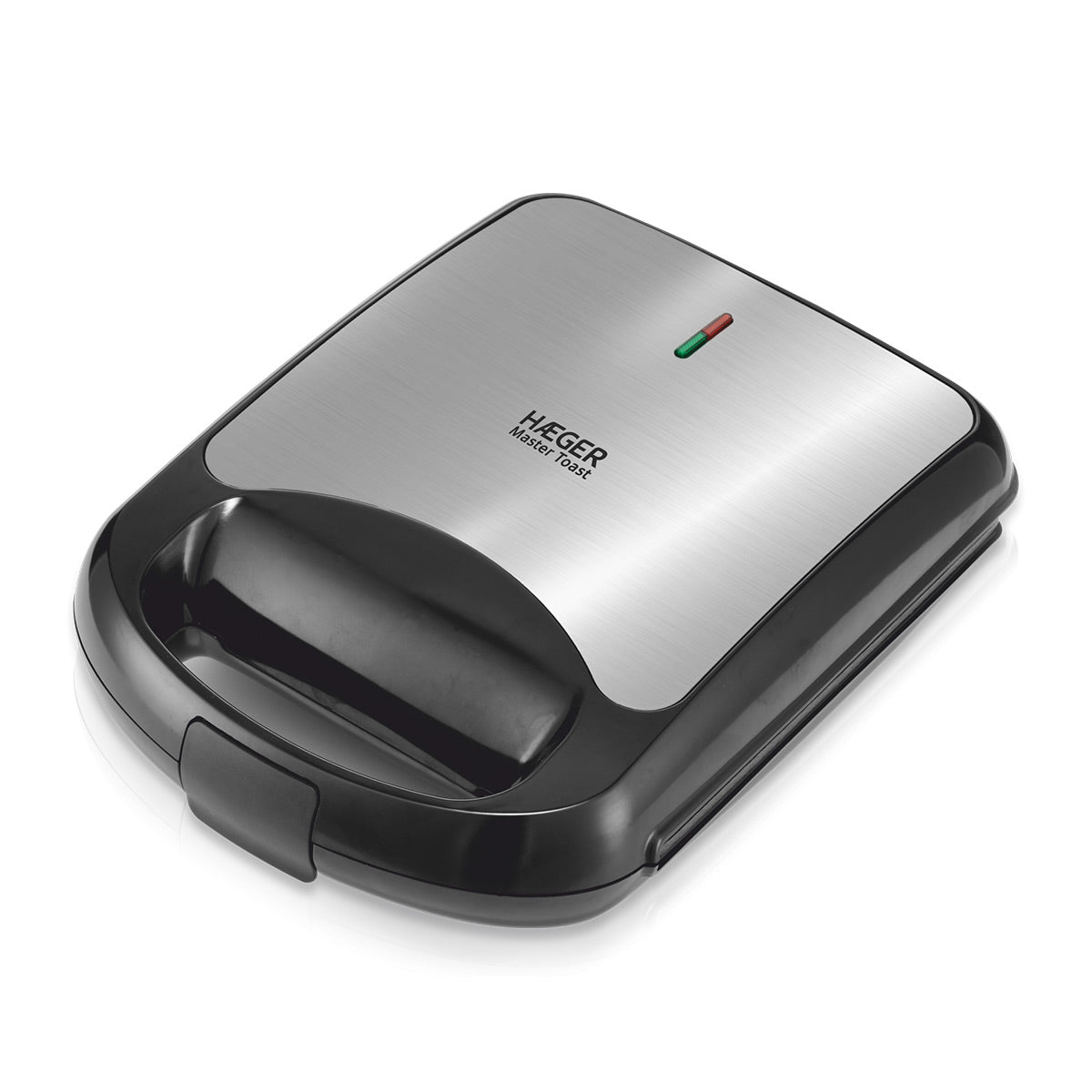 Sanduicheira Haeger Master Toast | 1500W, Placas Antiaderentes, Aço Inox