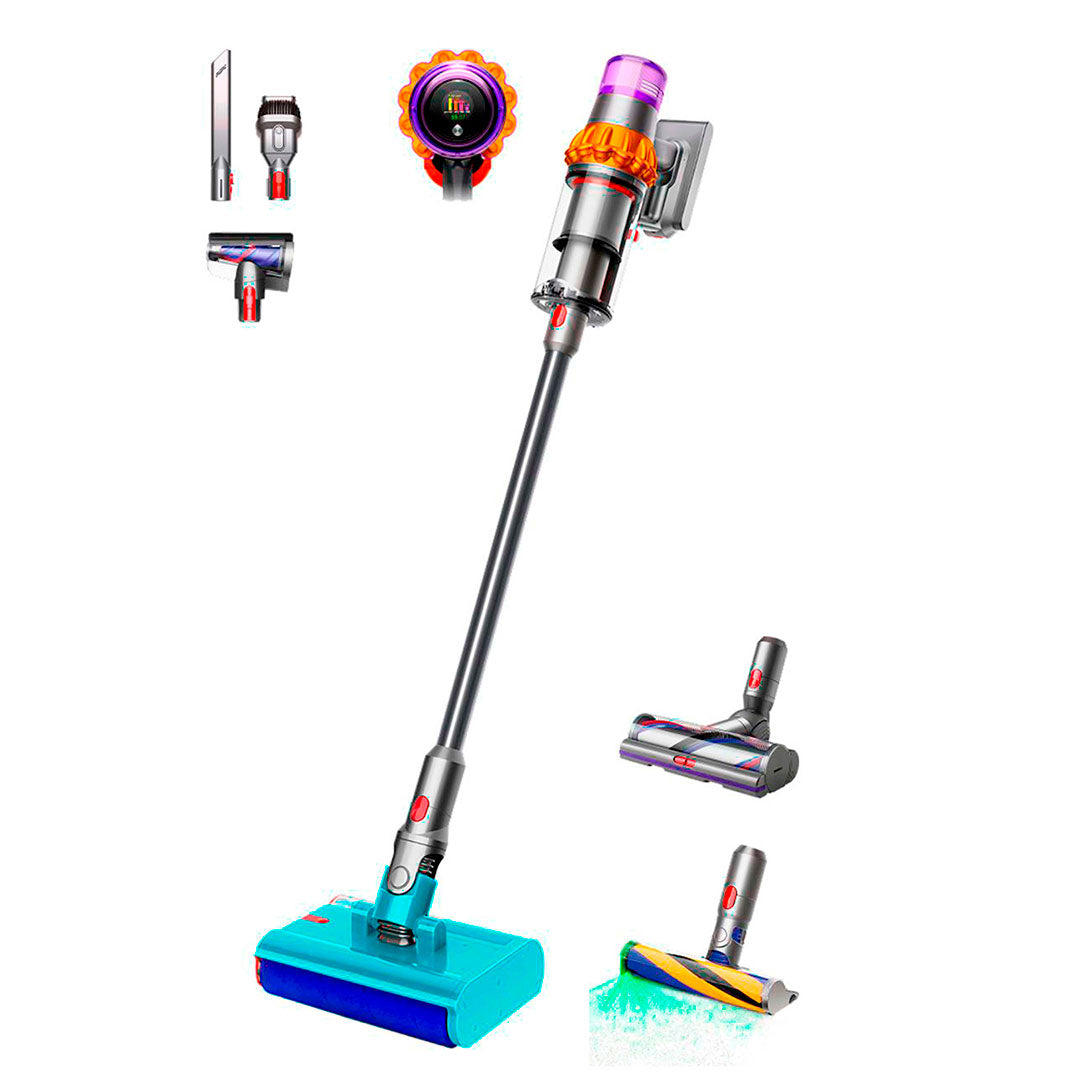Aspirador Vertical Dyson V15s Detect Submarine | 240AW, 60min, 0.77L