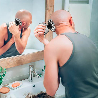 Máquina de Barbear UFESA Spin Flex | 8 Lâminas, 90mins, IPX6