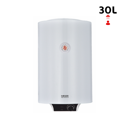 Termoacumulador Haeger Aqua Dream 30 | 30L, 2000W, Classe B, Resistência Embainhada