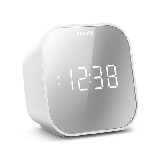 Rádio Despertador PHILIPS TAR4406/12 | FM, Alarme Duplo, USB
