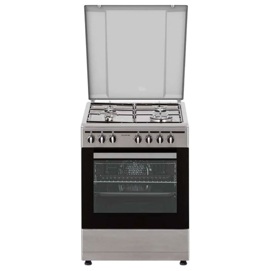 Fogão a Gás Telefac TFF6662XE6F1 | 4 queimadores, Forno Elétrico, 56L