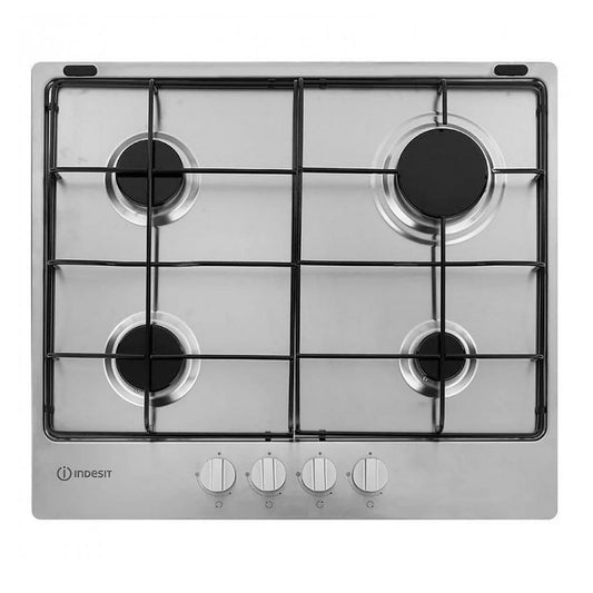 Placa a Gás Indesit THP642W/IX/I 1 | 4 Queimadores, Inox
