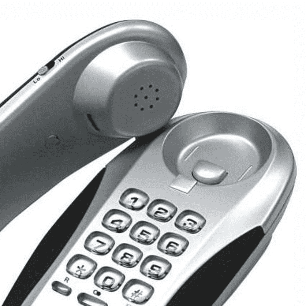 Telefone Fixo HAEGER TP70 Bahia | Flash, Sigilo, Parede/Mesa