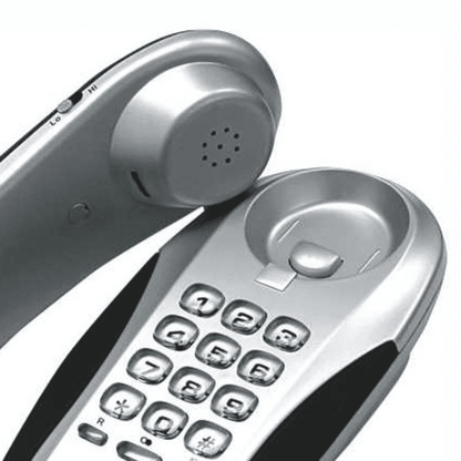 Telefone Fixo HAEGER TP70 Bahia | Flash, Sigilo, Parede/Mesa