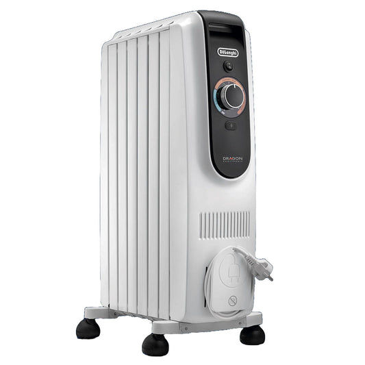 Aquecedores a Óleo DeLonghi Dragon | 1500W, 6 Elementos, Digital