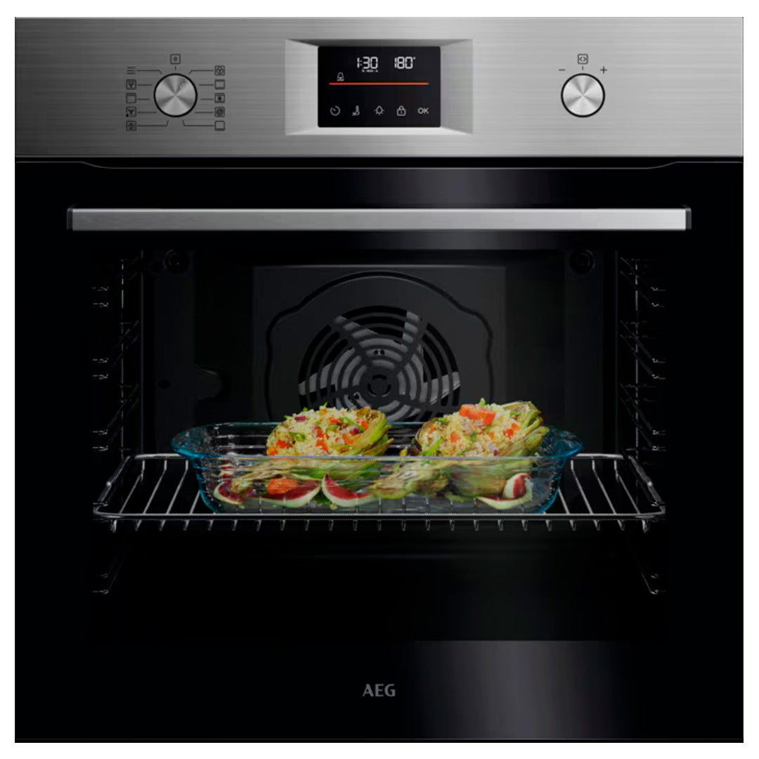 Forno AEG TU5PB43SM | 72L, Pirólise, A++