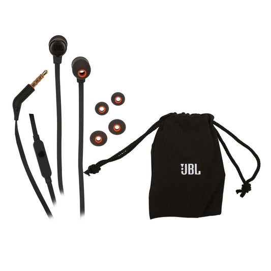 Auricular JBL T290 | Preto, In-ear, Jack 3.5mm, JBL Pure Bass