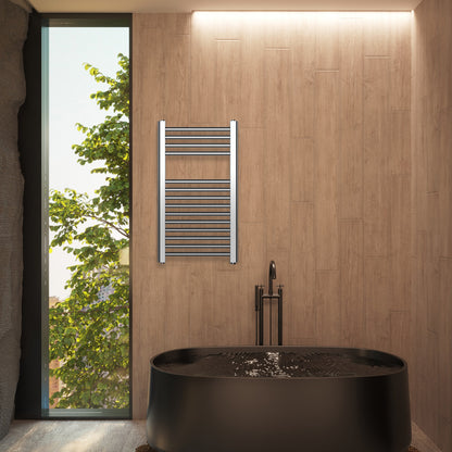 Toalheiro Elétrico Haeger Single Chrome | 70x40 cm, 150W, Cromado