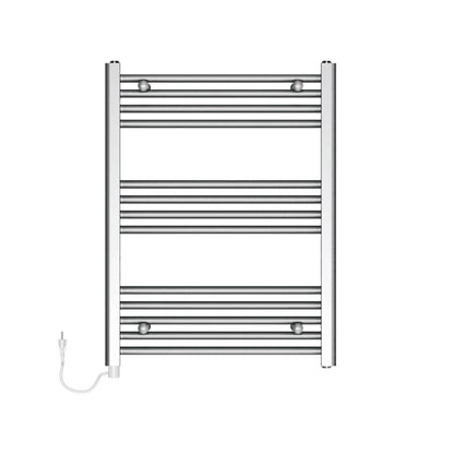 Toalheiro Elétrico Haeger Family Warm Chrome | 80x60 cm, Cromado, 300 W