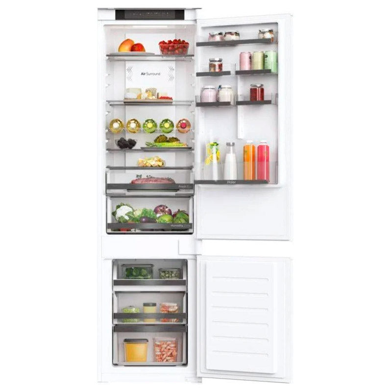 Combinado Encastre HAIER HBW5519E | 281L, No Frost, Classe E
