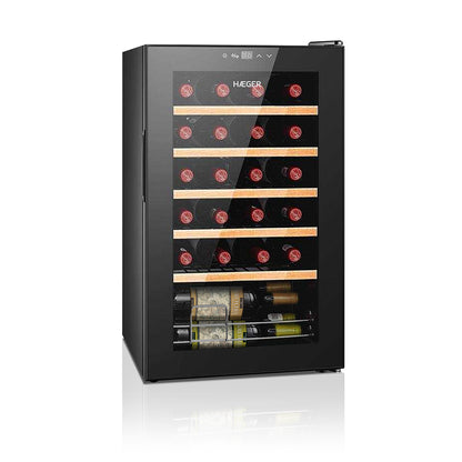 Cave de Vinhos Haeger Chateaux 24 | 24 Garrafas, Luz Interior, Refrigeradora