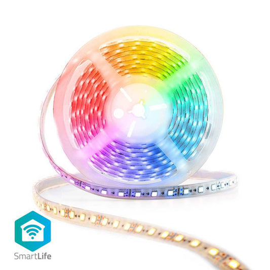Faixa LED Nedis Smartlife | Wi-Fi, RGB, 5m, IP44