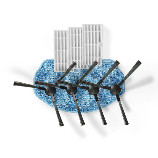 Kit Acessórios Nedis WIFIVCB01 | Filtros HEPA, Escovas Laterais, Mopa