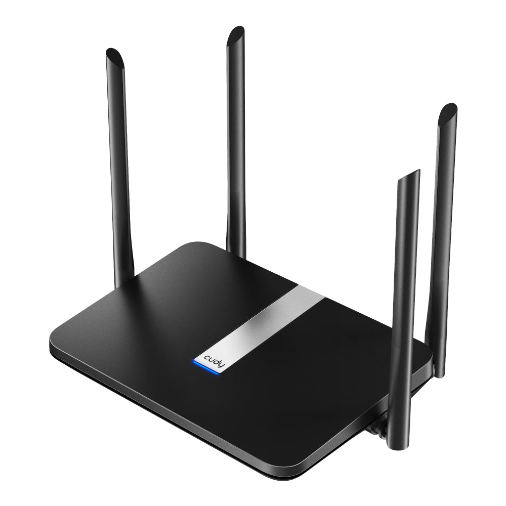 Router Wi-Fi 6 CUDY X6 AX1800 | 5 Portas Gigabit, VPN