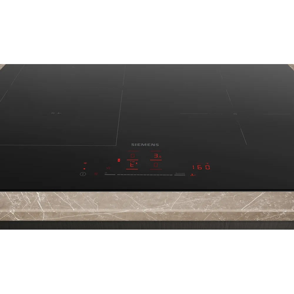 Placa de Indução Siemens ED61AHSC1E | 60 cm, 4 zonas, Home Connect