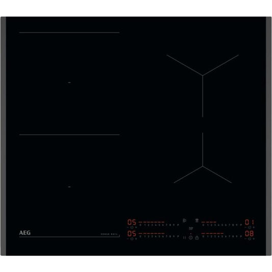 Placa de Indução AEG TI-64-IB-10-FB | 4 Zonas, SenseBoil, Slider