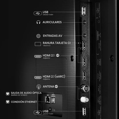 TV Hisense 85E7Q | 85", QLED, 4K