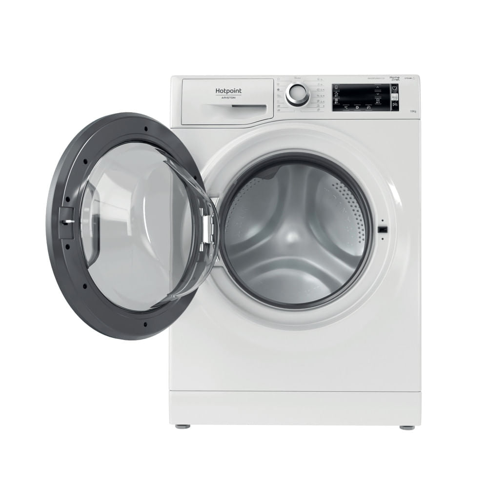 Máquina de Lavar Roupa Hotpoint NLCD10448WDAW | 10kg, 1400rpm, Active Care, Steam Pack, HomeNet