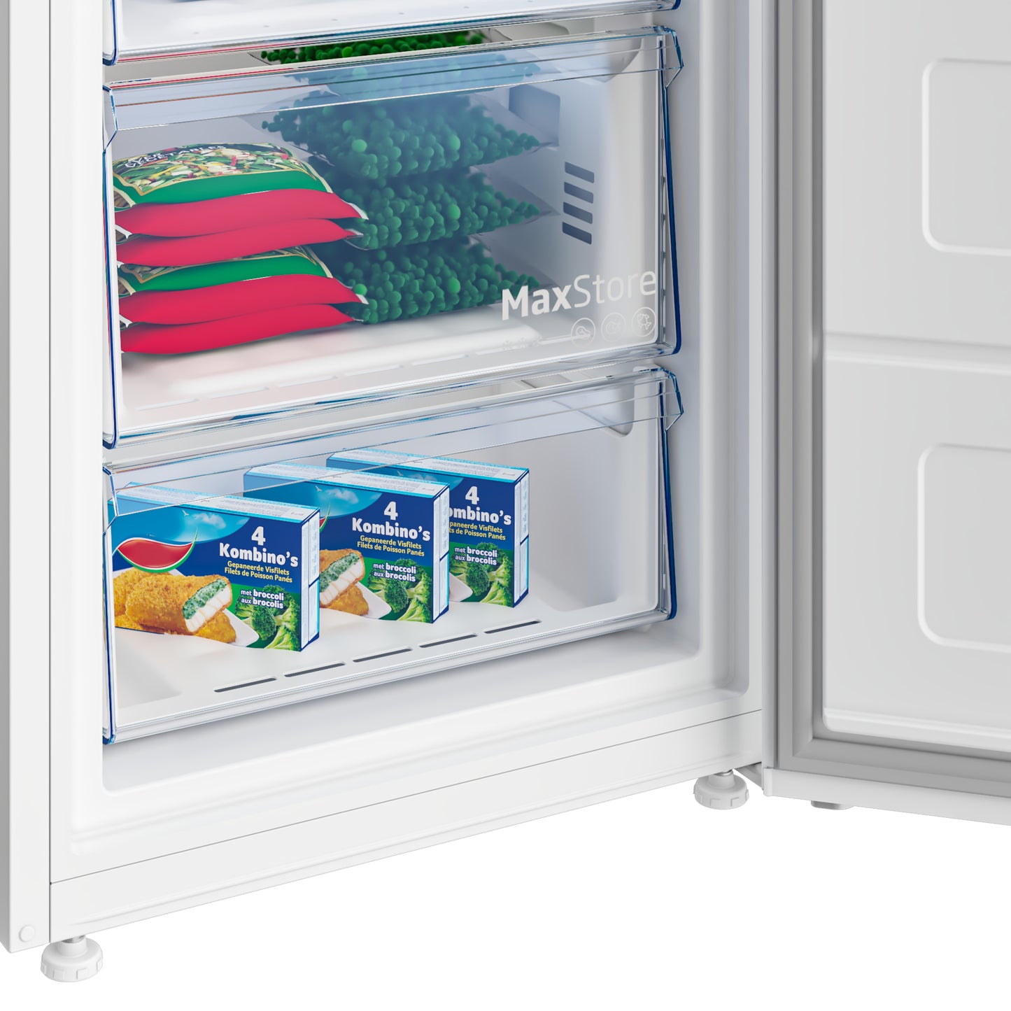 Arca Vertical Beko B3RFNE274W | 220L, Frost Free, Branco