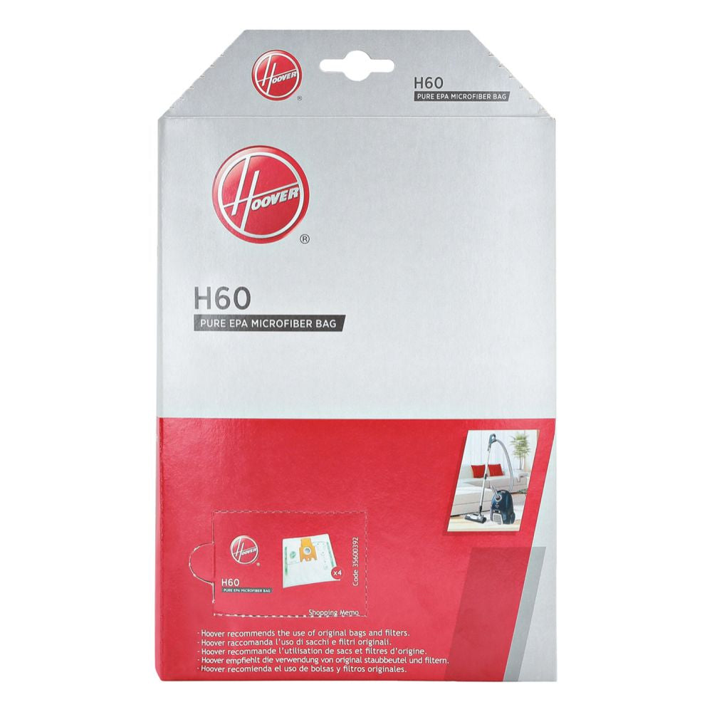 EMBALAGEM SACOS HOOVER P/SENSORY - H60