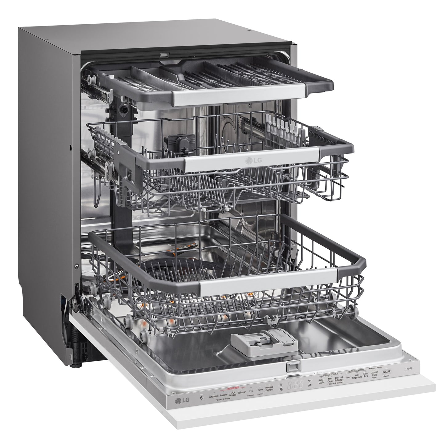 Máquina de Lavar Loiça Encastre LG DB475TXS | 14 Talheres, Wi-Fi
