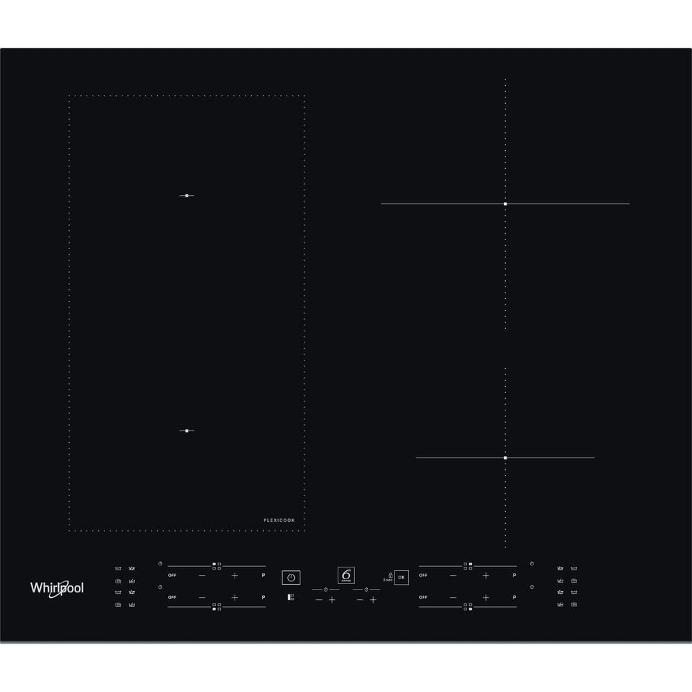 Placa de Indução Whirlpool WL B1160 BF | 4 Zonas, 7200 W, 59 cm