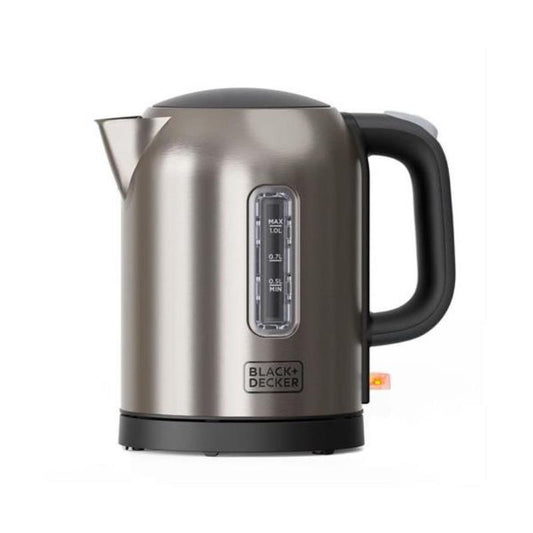 Jarro Elétrico Black&Decker BXKE2207E | 1.0L, 2200W, Silver/Preto