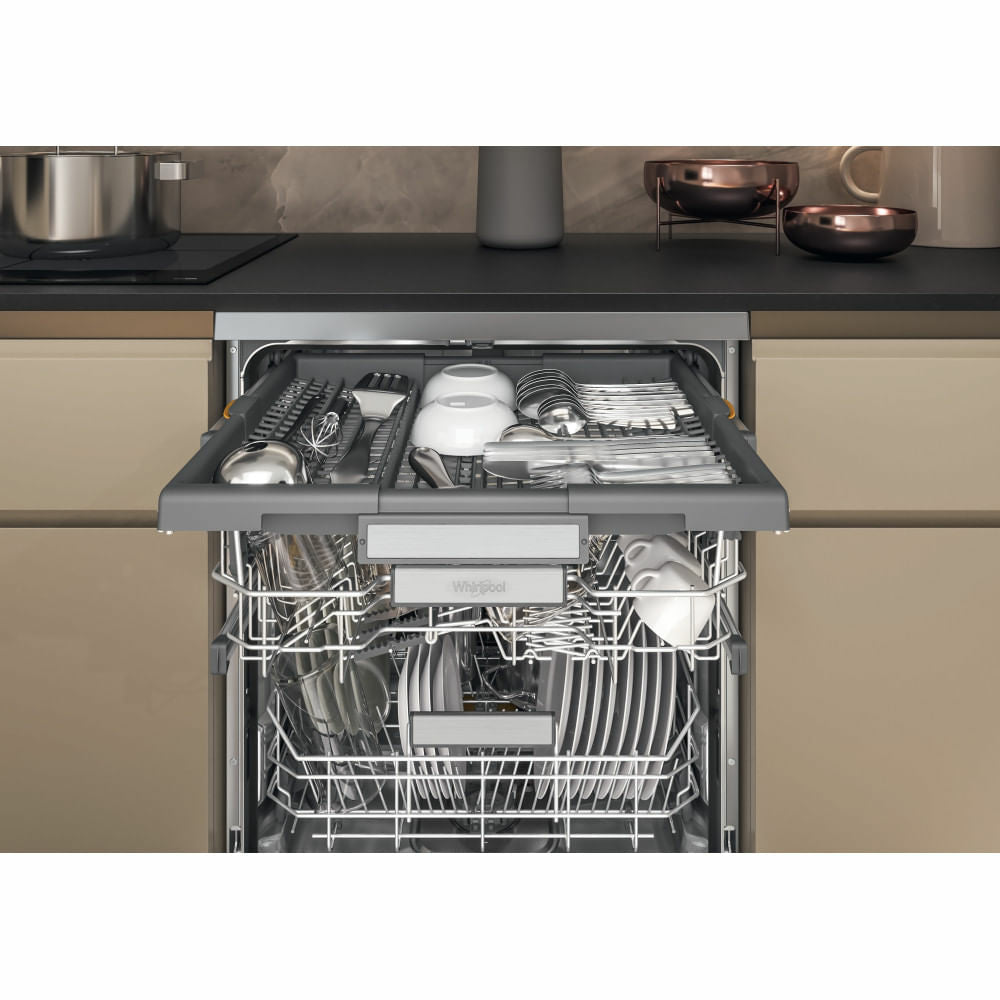 Máquina de Lavar Loiça Whirlpool W7FHS51X | 15 talheres, Classe B