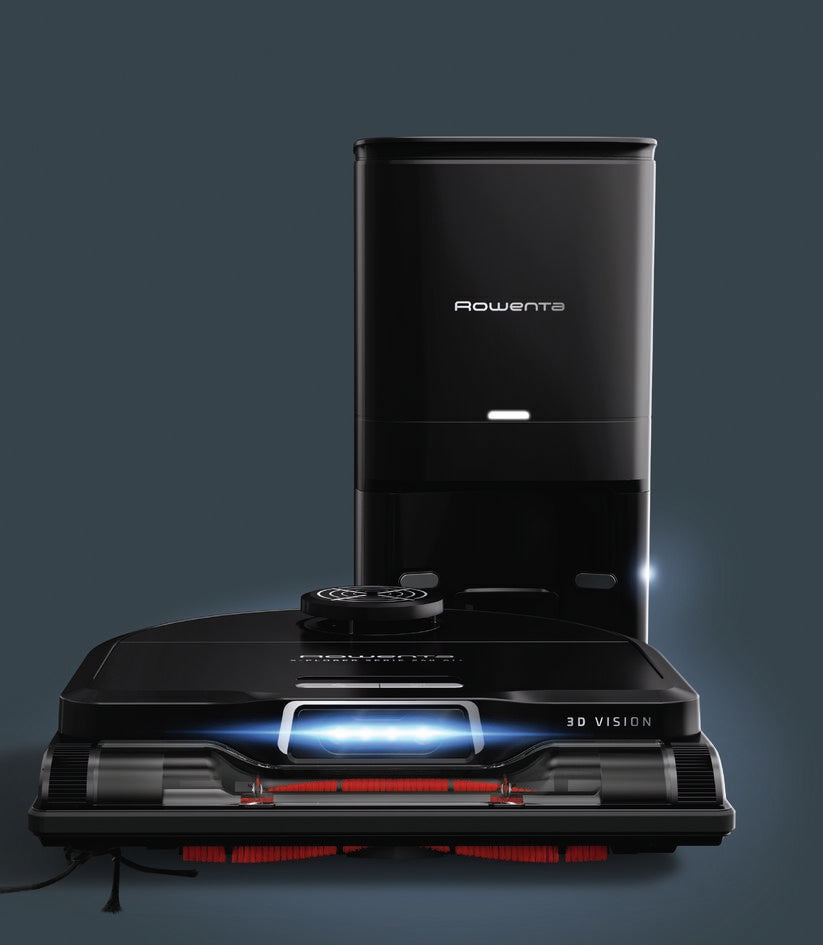 Aspirador Robô Rowenta RR9695WH | 120 min, 0.35L, Preto