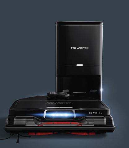 Aspirador Robô Rowenta RR9695WH | 120 min, 0.35L, Preto