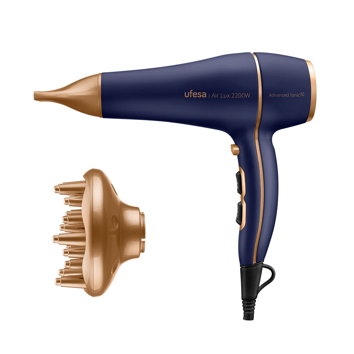 Secador UFESA Airlux | 2200W, 2 Velocidades, Concentrador