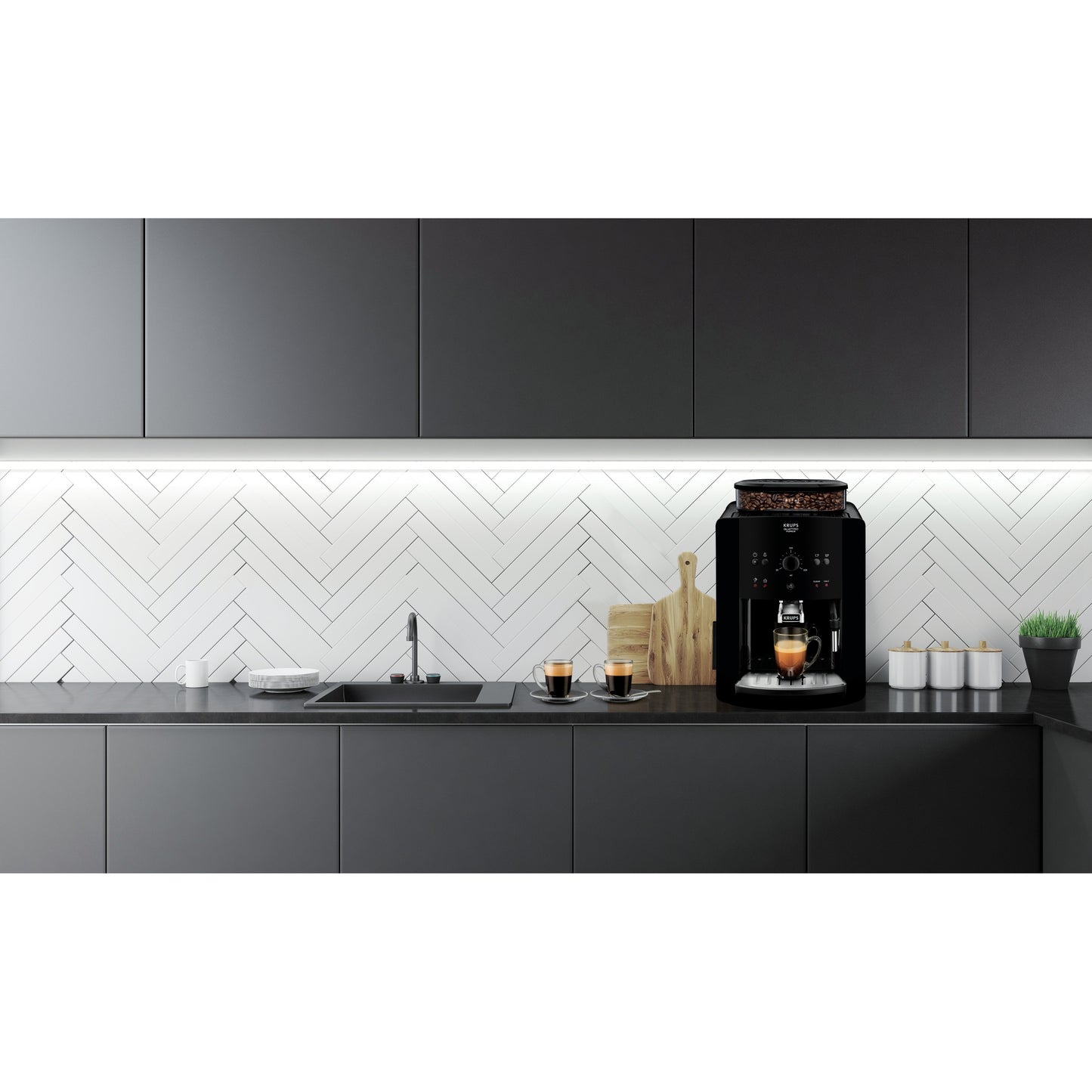 Máquina de Café Expresso Krups EA811010 | 15 Bar, Termobloco, Moínho