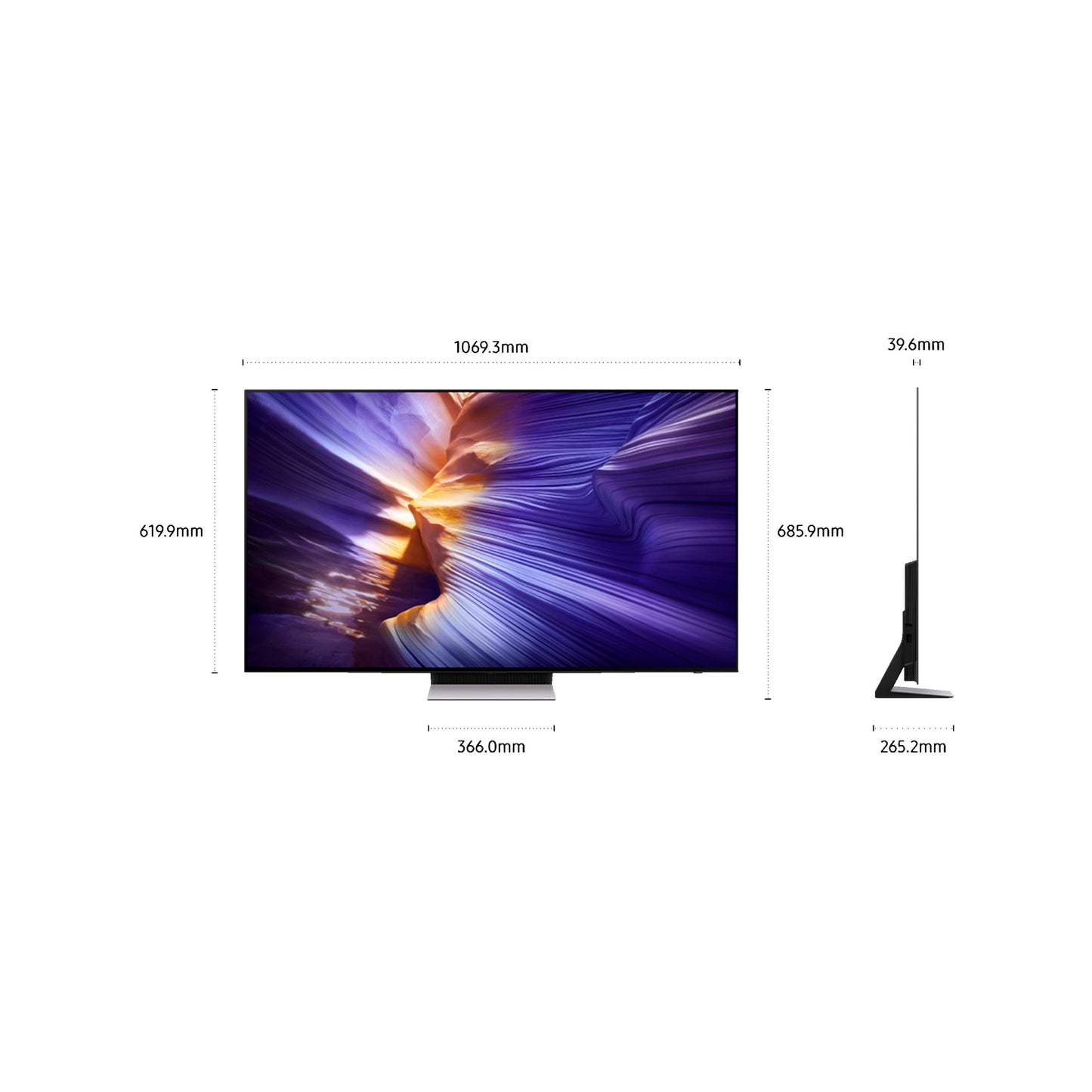 TV Samsung TQ48S90FAEXXC | 48", OLED, 4K, Tizen