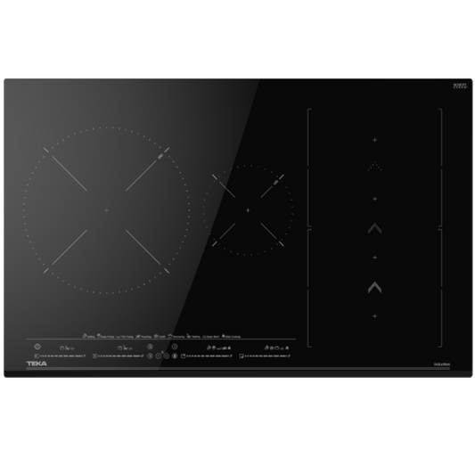 Placa de Indução Teka IZS 86630 MST BK | Touch Control, 4 Zonas, Preto