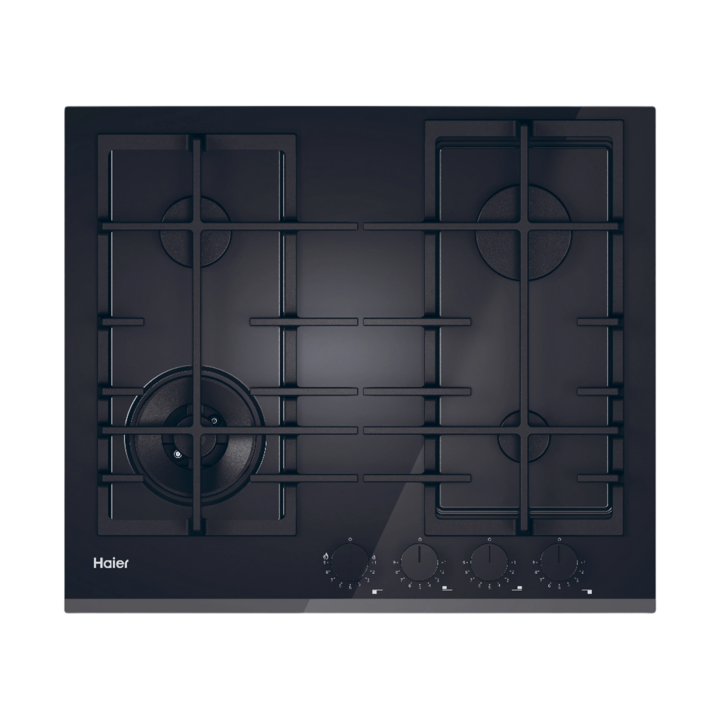 Placa a Gás Haier HAVG6BF4TBPB | 4 zonas, Grelhas Ferro Fundido