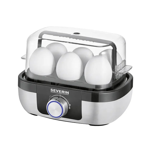Máquina de Cozer Ovos Elétrica Severin EK3169 | 6 Ovos, Inox, 420W