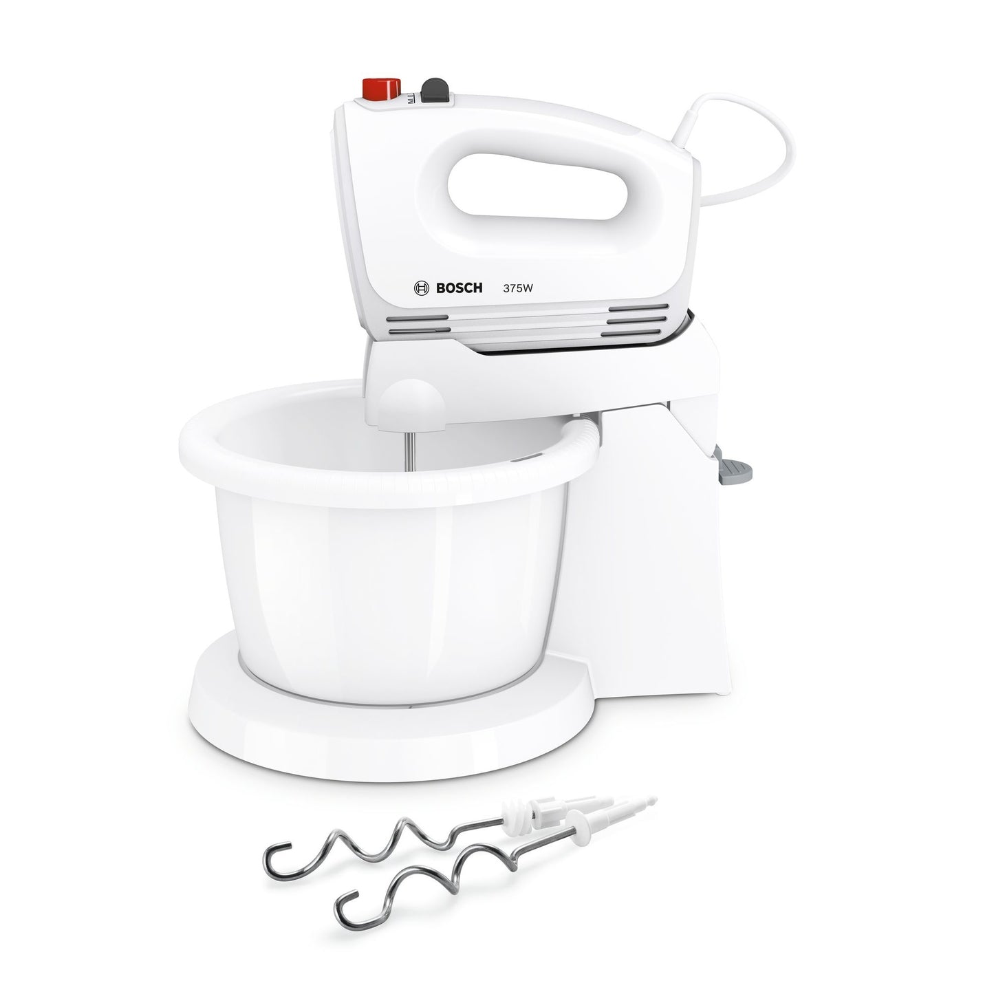 Batedeira manual Bosch Mfq2600w | 375W, 4 velocidades, 3L