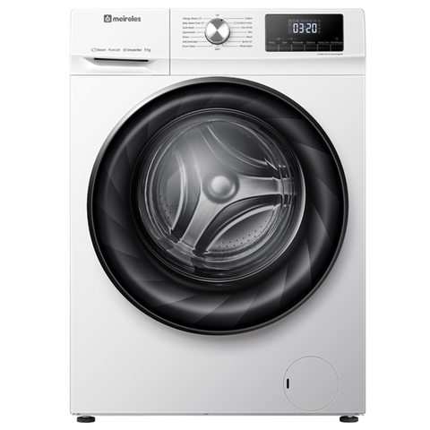 Máquina de Lavar Roupa Meireles MLR 1491 W.1 | 9 Kg, 1400 RPM, A