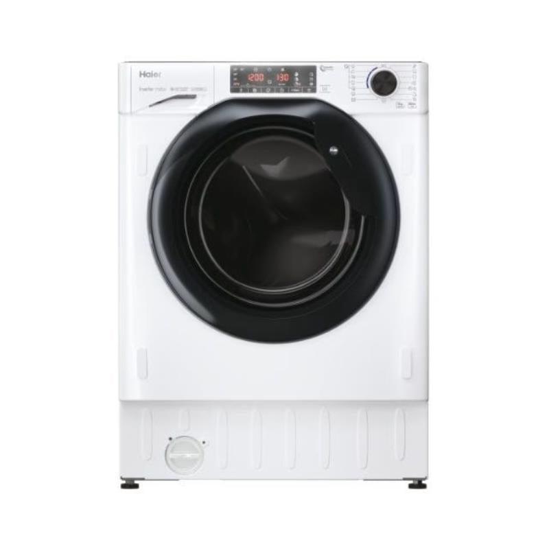 Máquina de Lavar Roupa Haier HWQ90B416FWB-S | 9 Kg, 1600 RPM, Classe A