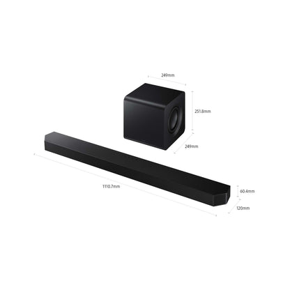 Sound Bar Samsung HW-Q800F/ZF | 5.1.2 canais, 540W, Dolby Atmos