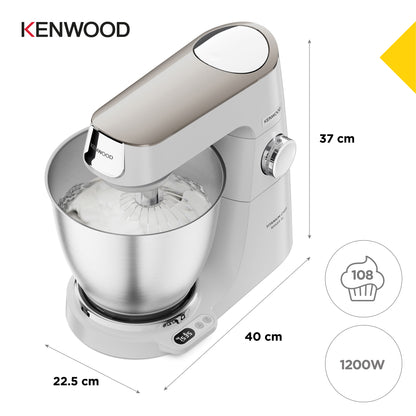 Robot de Cozinha Kenwood Chef Baker Xl Lite | 1200W, 7L, Branco