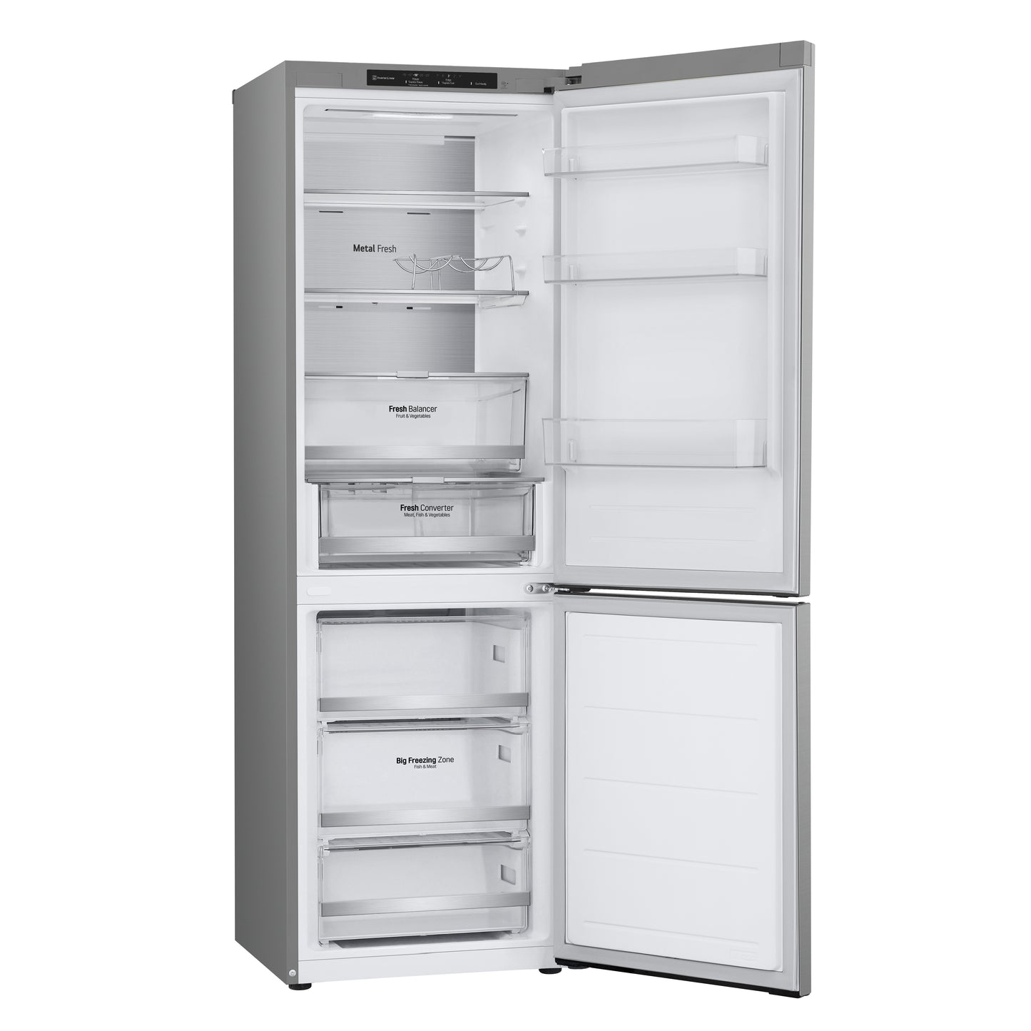 Frigorífico Combinado LG GBV7180CPY | 344L, No Frost, Classe C