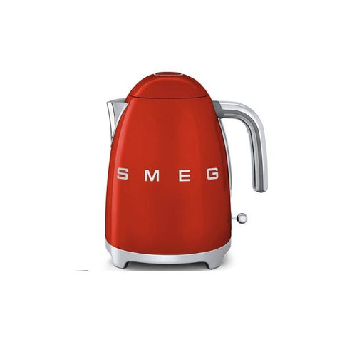 Smeg Chaleira Elétrica KLF03RDEU Vermelha | 2400W, 1.7L, Aço Inox, Desligar Automático