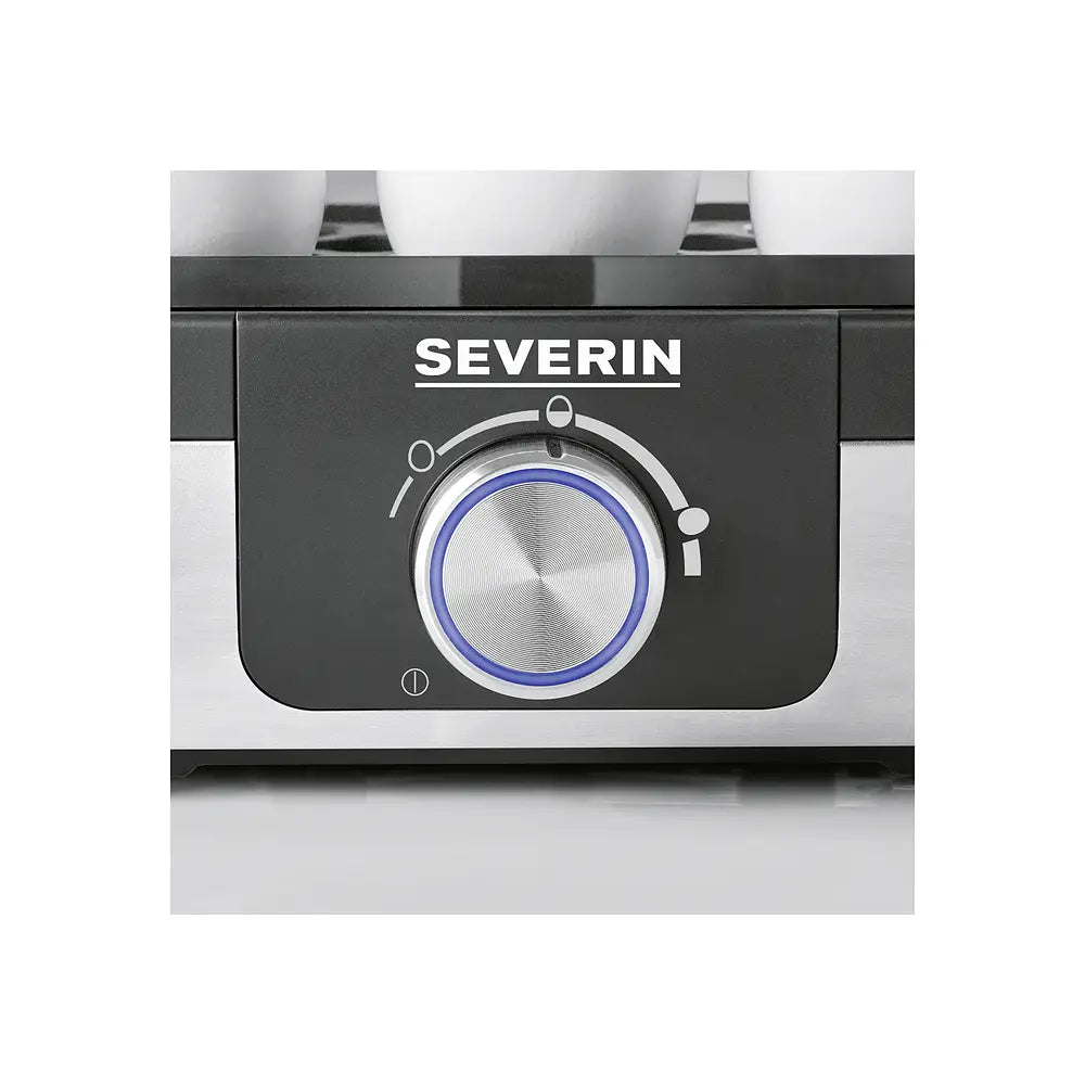 Máquina de Cozer Ovos Elétrica Severin EK3169 | 6 Ovos, Inox, 420W