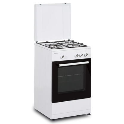 Fogão a Gás Infiniton CC56BWC | 3 Zonas, Forno Gás, 49.8cm