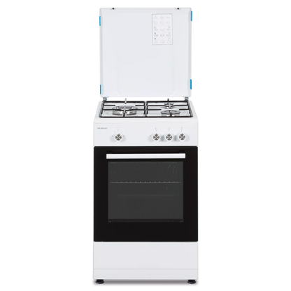 Fogão a Gás Infiniton CC56BWC | 3 Zonas, Forno Gás, 49.8cm